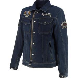 HELSTONS-Blouson WESTY TOILE DENIM VON DUTCH