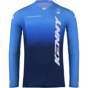 KENNY-Maillot cross PERFORMANCE GRADIENT BLUE
