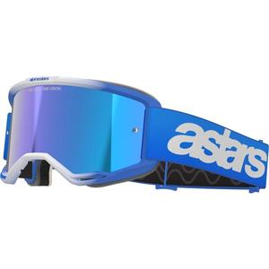 ALPINESTARS-Masque cross VISION 5 BLAZE - BLEU/IRIDIUM BLEU