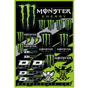 DCOR-Autocollant planche Monster Energy