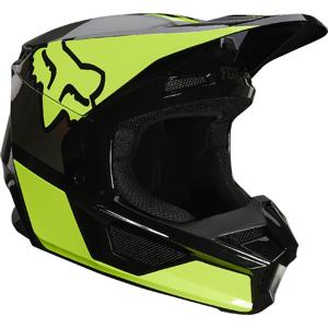 Casque cross V1 OVTIK FOX Bleu/Vert - , Casque Cross