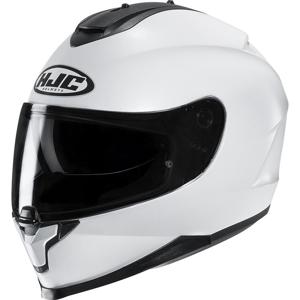 HJC-Casque C70N UNI PEARL WHITE