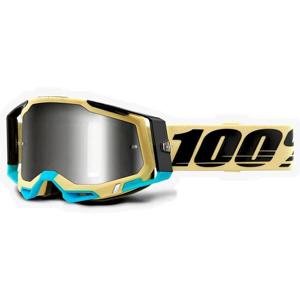 100-Masque cross RACECRAFT 2 AIRBLAST - SABLE/BLEU