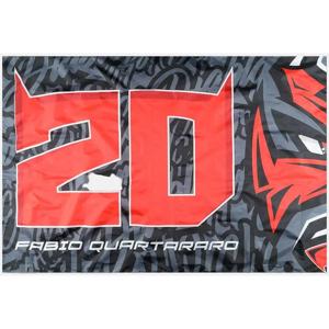 QUARTARARO-Drapeau Yamaha Dual Fq20 - El Diablo Eyes B Fabio Quartararo