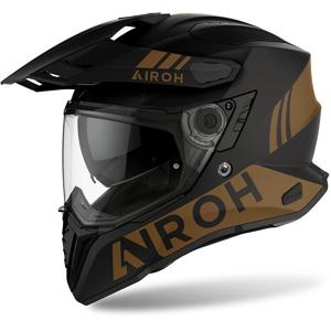 AIROH-Casque cross over COMMANDER GOLD