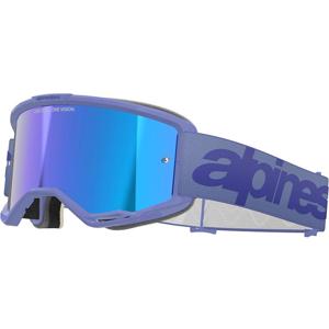 ALPINESTARS-Masque cross VISION 5 WORDMARK - LAVANDE/IRIDIUM BLEU