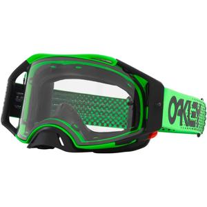 OAKLEY-Masque cross AIRBRAKE MX MOTO GREEN CLEAR