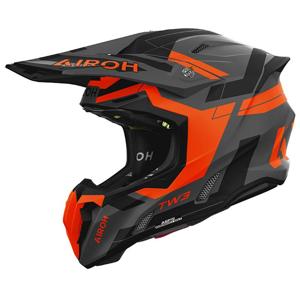 AIROH-Casque cross TWIST 3 DYNASTY ORANGE MATT