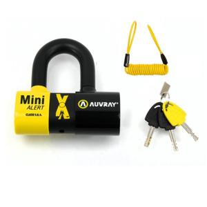 AUVRAY-Bloque disque alarme BLOCK DISC XTREM MINI ALERT CLASSE SRA + CORDON DE RAPPEL