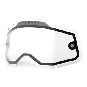 100-Ecran de masque Accuri2/Strata2/Racecraft2 double ventilé clair