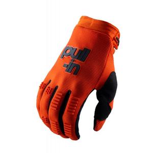 Gants cross Enfant Shot - Capture - Blanc / Orange