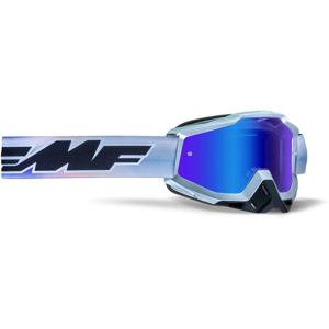 FMF-Masque cross POWERBOMB Afterburn - Ecran Miroir Bleu