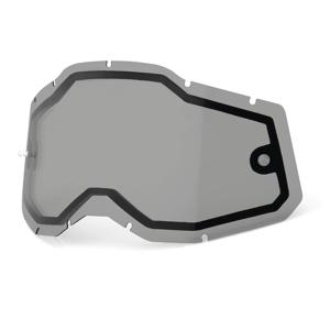 100-Ecran de masque Accuri2/Strata2/Racecraft2 double fumé