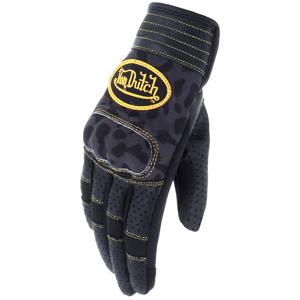 HELSTONS-Gants VON DUTCH - PALAVAS AIR Tissu-Cuir femme