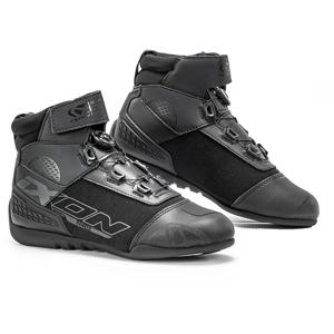 Chaussures moto femme Ixon ranker waterproof - noir/blanc/fushia