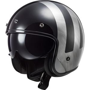 LS2-Casque OF601 BOB II LINES BLACK JEANS 06