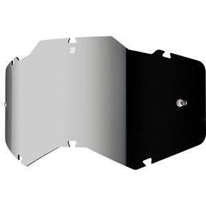 SHOT-Ecran de masque AS ASSAULT 2.0 / IRIS 2.0 IRIDIUM ARGENT