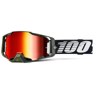 100%-Masque cross ARMEGA Soledad - Ecran Mirror Rouge