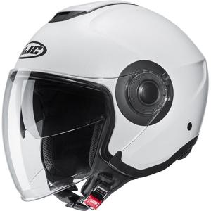  HJC Casque moto C90 BLANC PERLE/PEARL WHITE, Blanc, L