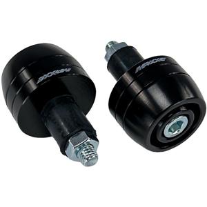 MAXXE-Embouts de guidon Alu 002 Noir