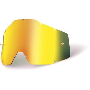 100%-Ecran de masque Accuri/Strata/Racecraft mirror rouge