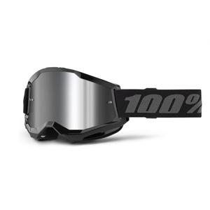 100%-Masque cross STRATA 2 gris/noir