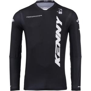 KENNY-Maillot cross PERFORMANCE SOLID BLACK