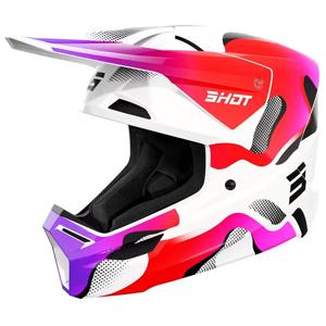 SHOT-Casque Cross Furious Zebra