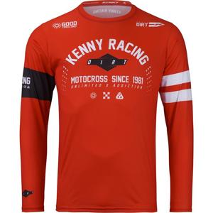 KENNY-Maillot cross TRACK DIRT RED