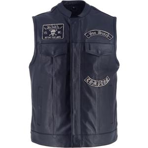 HELSTONS-Gilet APACHE CUIR VON DUTCH