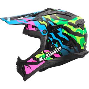 LS2-Casque cross MX708 FAST II GROTESK