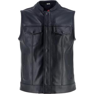 HELSTONS-Gilet WEST Cuir