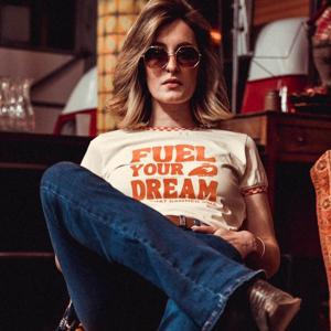 WILDUSTSISTERS-Tee-shirt RINGER SHIRT Fuel Your Dream