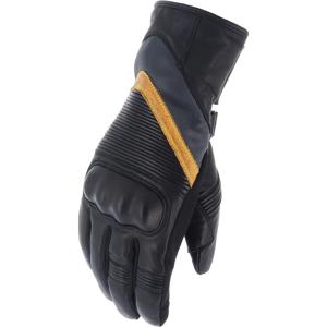 HELSTONS-Gants Belt Cuir Tissu