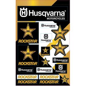 DCOR-Autocollant planche Rockstar Husqv Rac