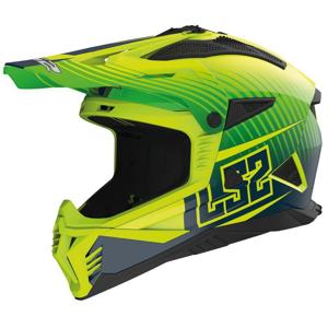 LS2-Casque cross MX708 FAST II DUCK