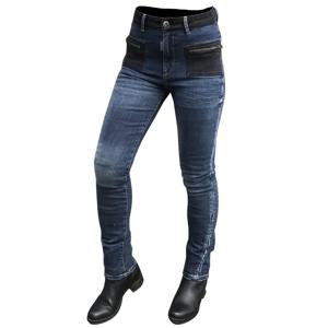 OVERLAP-Jeans KARA BLUE WASH BLACK LADY