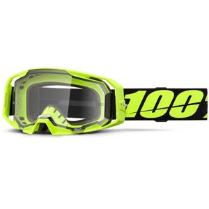100%-Masque cross ARMATIC Jaune Fluo - Ecran Clair