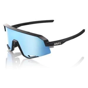 100%-Lunettes de soleil SLENDALE® MATTE BLACK HiPER® BLUE