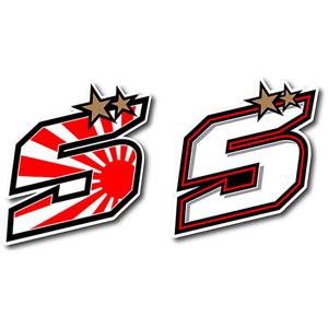 ZARCO-Lot De 2 Stickers Z5 + Z5 Kamikaze
