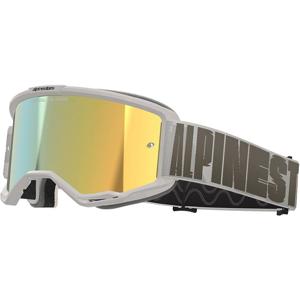 ALPINESTARS-Masque cross VISION 5 HOLLOW - GRIS/IRIDIUM OR
