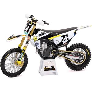 NEWRAY-Réplique Moto Husqvarna 450 FC Rockstar J. ANDERSON - Echelle 1/12°