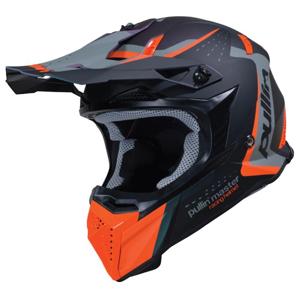 PULL-IN-Casque cross GRAPHIC + KID MASTER ORANGE