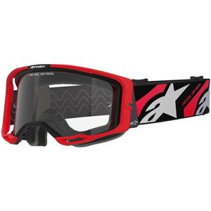 ALPINESTARS-Masque cross VISION 8 LUAR - ROUGE/NOIR