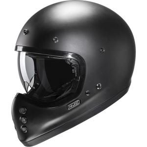 HJC-Casque V60 UNI SEMI FLAT BLACK