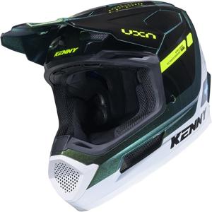 KENNY-Casque cross PERFORMANCE GRAPHIC GREEN DIAMOND