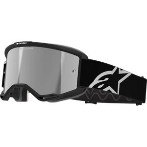ALPINESTARS-Masque cross VISION 5 CORP - NOIR/IRIDIUM ARGENT