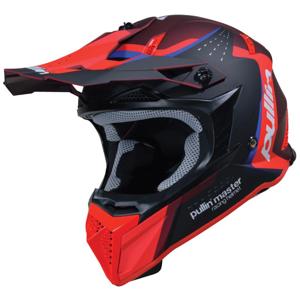 PULL-IN-Casque cross GRAPHIC + MASTER RED