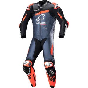 Combinaison Vortex 2 IXON Noir/Blanc/Jaune fluo - MOTO-AXXE