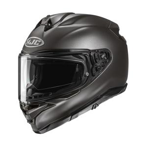 HJC-Casque F72 Solid Semi Flat Titanium